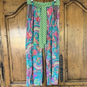 Trina Turk Paisley Print Pants